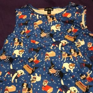 Dress Works XXL 4th of July Dog summer dress